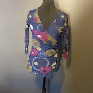 Free People 3/4 sleeve size Large